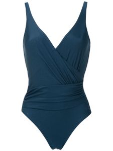 Lygia & Nanny maillot de bain Maisa à design drapé - Bleu