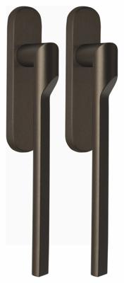 Formani Rivio by Gensler GL231PAY massieve paarsgewijze set hefschuifdeurbeslag inclusief cilindergat PC69 - brons