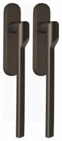 Formani Rivio by Gensler GL231PAY massieve paarsgewijze set hefschuifdeurbeslag inclusief cilindergat PC69 - brons