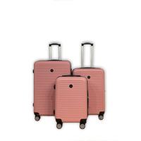 TVR-Travel® - Kofferset Bruno - Koffers - Set van 3 - S/M/L - Roze