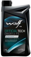 Wolf motorolie "officialtech ll fe" motoroil 0w20 1l off.tech ll fe