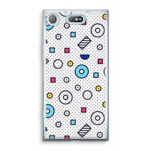 8-bit N°9: Sony Xperia XZ1 Compact Transparant Hoesje