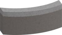 Bosch Accessoires Segmenten voor PRO boorkroon voor nat boren | 52 x 10 mm | 1 1/4 inch UNC | 5-delig - 2608601748
