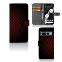 Google Pixel 7 Pro | Telefoon Hoesje | Geruit Rood