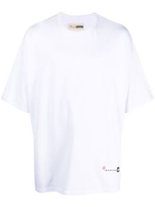 Incotex t-shirt à logo imprimé - Blanc