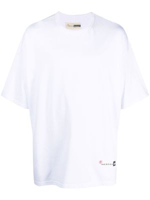 Incotex t-shirt à logo imprimé - Blanc