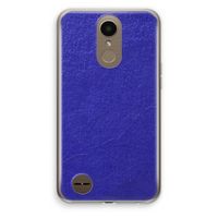 Majorelle Blue: LG K10 (2017) Transparant Hoesje