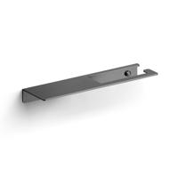 Clou Fold toiletrolhouder zonder klep gunmetal geb. PVD CL/09.04028.84 Clou Fold toiletrolhouder zonder klep gunmetal geb. PVD CL/09.04028.84