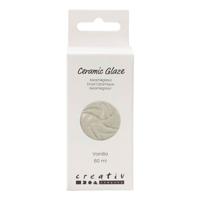 Creativ Company Keramiek glazuur 984-1101 c dekkend vanilla - 60ml