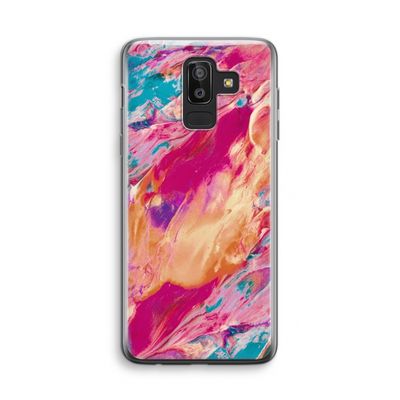 Pastel Echoes: Samsung Galaxy J8 (2018) Transparant Hoesje