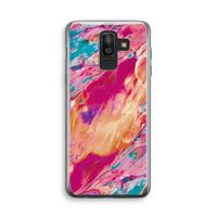 Pastel Echoes: Samsung Galaxy J8 (2018) Transparant Hoesje