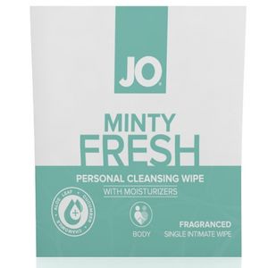 system jo - wipes minty fresh fragranced single