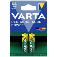 Varta RECH.AC.Power AA2400mAh Bli 2 Oplaadbare AA batterij (penlite) NiMH 2400 mAh 1.2 V 2 stuk(s)