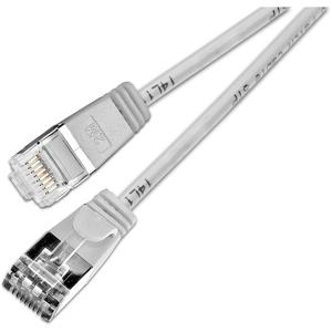 Slim Wirewin PKW-LIGHT-STP-K6 1.0 RJ45 Netwerkkabel, patchkabel CAT 6 U/FTP 1.00 m Grijs 1 stuk(s)