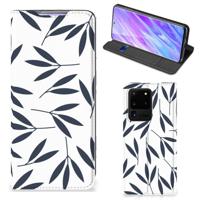 Samsung Galaxy S20 Ultra Smart Cover Leaves Blue Samsung Galaxy S20 Ultra Smart Cover Leaves Blue