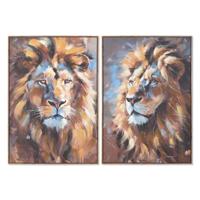 Canvas Home ESPRIT polyestyreen Canvas 70 x 3,5 x 100 cm