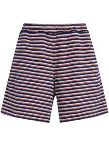 Marni short à rayures - Bleu