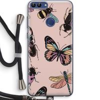 Tiny Bugs: Huawei P Smart (2018) Transparant Hoesje met koord
