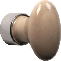 Meubelkn.pors.Ovaal 33mm MGN/camee mat