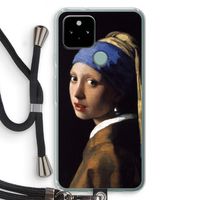The Pearl Earring: Pixel 5 Transparant Hoesje met koord