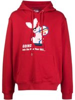 Mostly Heard Rarely Seen 8-Bit hoodie Going Into The New Year en coton - Rouge