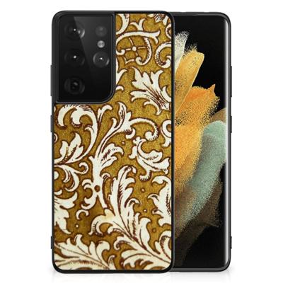 Back Cover Samsung Galaxy S21 Ultra Barok Goud