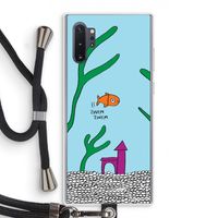 Aquarium: Samsung Galaxy Note 10 Plus Transparant Hoesje met koord