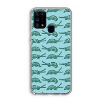 Kroko: Samsung Galaxy M31 Transparant Hoesje