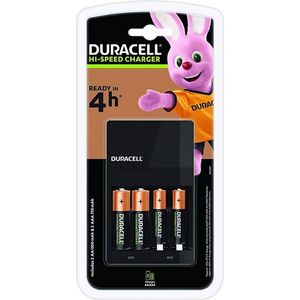 Duracell CEF14 Batterijlader inclusief oplaadbare batterijen