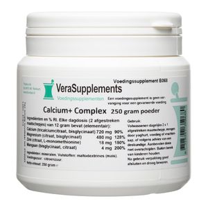 VeraSupplements Calcium+ Complex Poeder