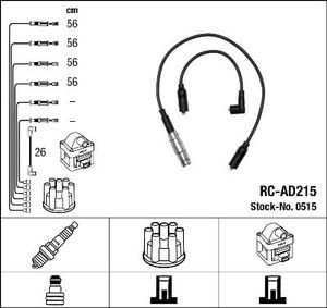 Bougiekabelset RCAD215