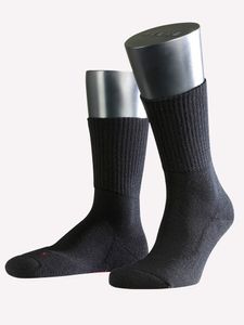 FALKE - Wandelsokken - Walkie Light - Zwart - 3000, Maat:44-45