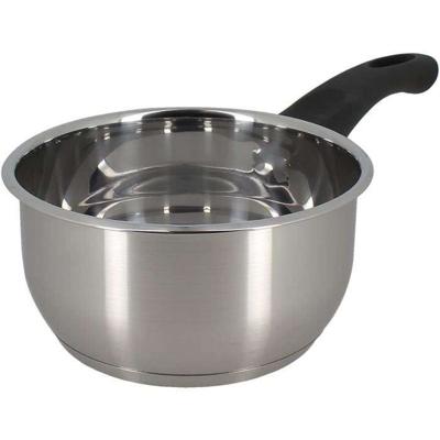 Braadpan - MENASTYL - 6020240 - Roestvrij staal - 14 cm - Geschikt voor alle warmtebronnen, inclusief inductie