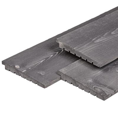 Zweeds rabat Excellent Noord-Europees vuren grijs gespoten 1,4/2,8x19,5x360 cm Tuindeco - Tuindeco
