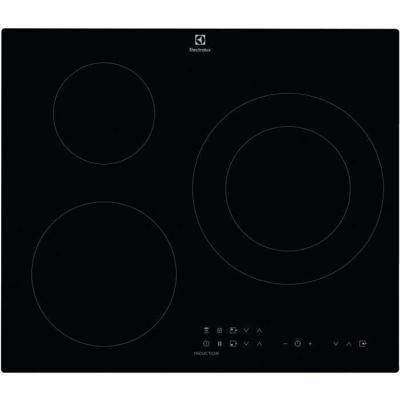 Inductiekookplaat - ELECTROLUX - 3 branders - 60 cm - CIT60331CK - Zwart