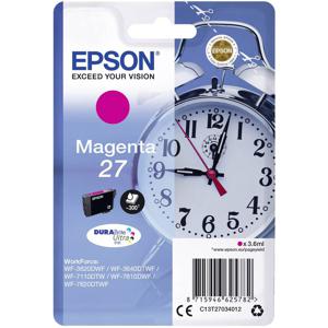 Epson Inktcartridge T2703, 27 Origineel Magenta C13T27034012