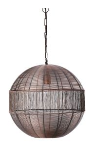 Light & Living Hanglamp Pilka - Antiek Koper