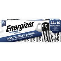 Batterij energizer ultimate lithium 10x aa