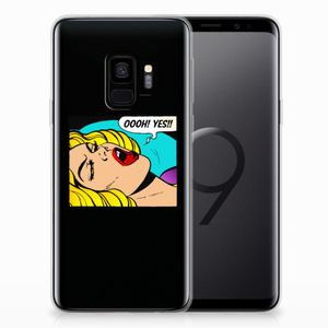 Samsung Galaxy S9 Silicone Back Cover Popart Oh Yes