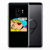 Samsung Galaxy S9 Silicone Back Cover Popart Oh Yes - thumbnail