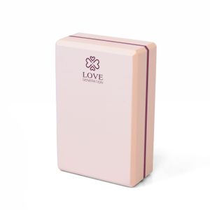 Love Generation Foam Yogablok - Precious Pink