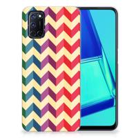OPPO A52 | A72 | TPU bumper | Zigzag Multi Color