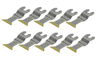 SMART blades UN PRO 44x55mm TiN BiM blad 10st voor multitool