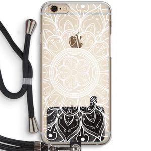 Roses Are Red: iPhone 6 / 6S Transparant Hoesje met koord