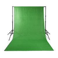 Nedis Achtergronddoek voor Fotostudio 2,95 x 2,95 m groen
