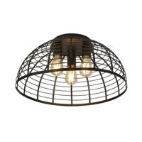 Searchlight Industriële plafondlampVision Ø 40cm - 85981-3BK