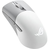 Asus Keris Wireless AimPoint Gaming-muis Radiografisch, Bluetooth, USB Optisch Wit 5 Toetsen 36000 dpi Verlicht, Oplaadbaar