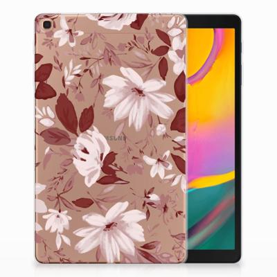 Tablethoes Samsung Galaxy Tab A 10.1 (2019) Watercolor Flowers