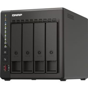 QNAP TS-453E NAS Tower Ethernet LAN Zwart J6412