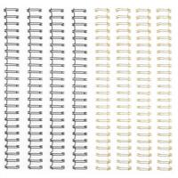 Vaessen Creative • bind easy metalen bindruggen 16mm 2:1 zwart & goud 8st.